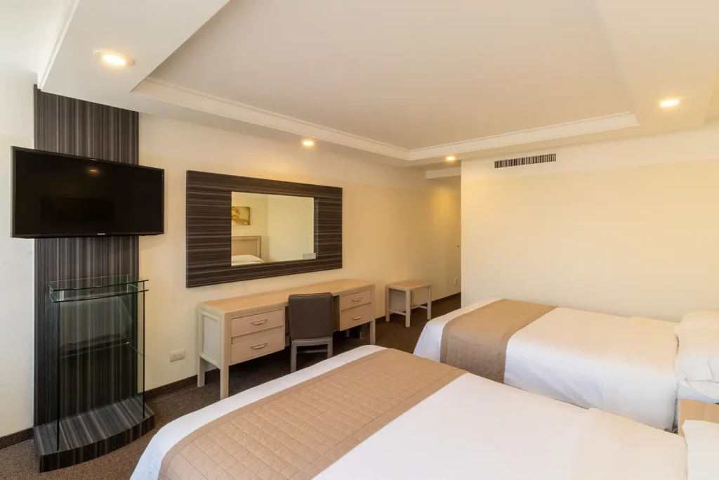 Hospedaje Habitación Doble Estándar Hotel Marbella México ciudad de México